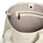 Borsa shopping in pelle con logo BIBP9QN01 328 BIASIA 