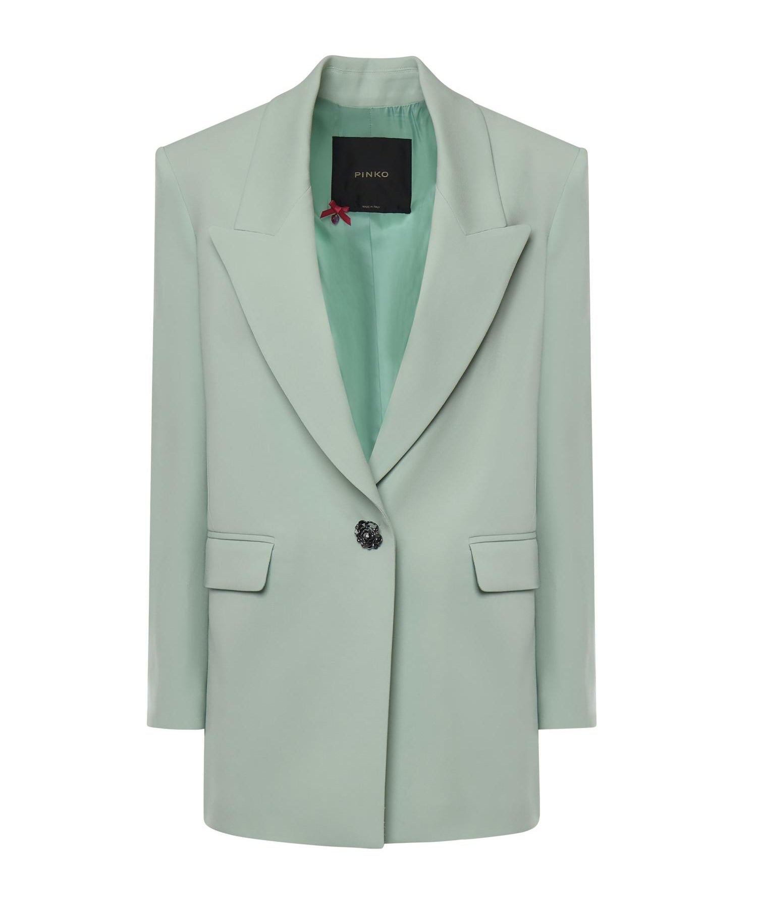 Giacca con bottoni rose gioiello 106628 A2Q2T14 PINKO 