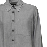 Camicia in levantina di viscosa<BR/> DC375 IF0044D002O903 DONDUP 