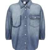 Camicia jeans maniche a tre quarti 104629 A2DTPJO PINKO 