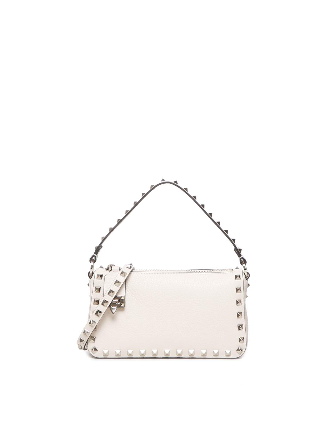 Borsa piccola a tracolla Rockstud in vitello 8W2B0J47 VSFI16 VALENTINO GARAVANI 