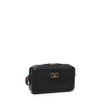 Borsa tracolla mini Alltime in vitello granato 6W0P0AI5 RZR0NO VALENTINO GARAVANI 