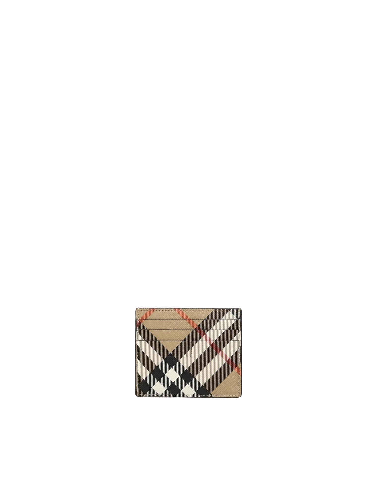 Porta carte di credito Check 8112305 A2021 BURBERRY 