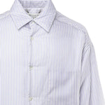 Camicia in cupro a righe S50DT0040 M35204001F MAISON MARGIELA 