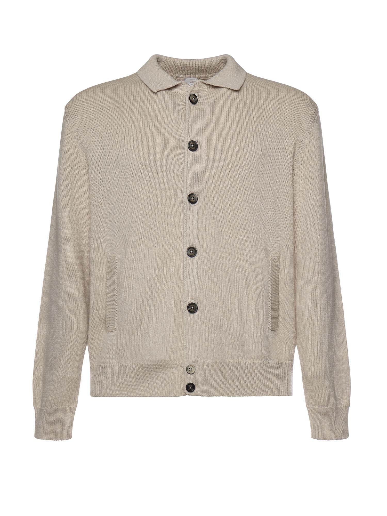 Cardigan in cotone e seta M76MAGM15MAG0M006 02 ELEVENTY 