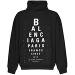 Felpa Optical oversize 803265 TRVU79034 BALENCIAGA 