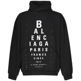 Felpa Optical oversize 803265 TRVU79034 BALENCIAGA 