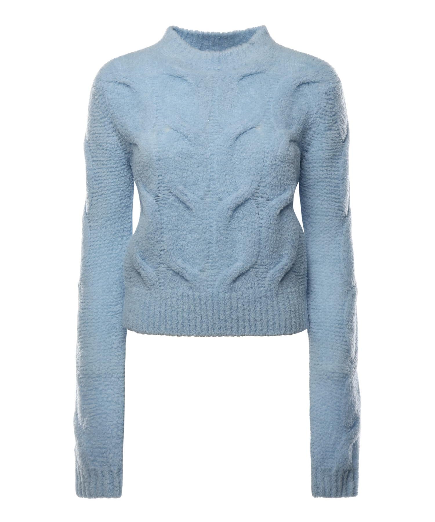 Maglia in filato di misto lana con trecce 2522366162600 002 SPORTMAX 