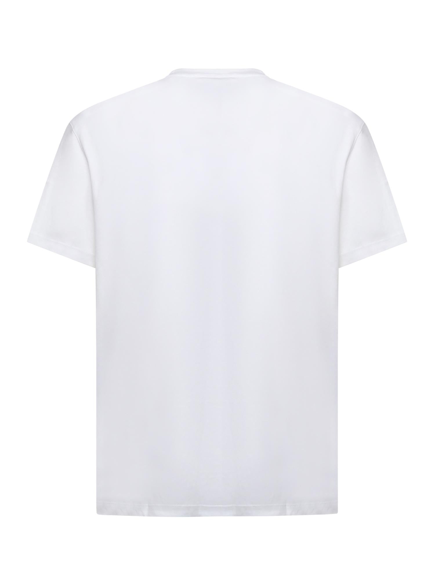 T-shirt in cotone con logo LV04LB275G YAF CALVIN KLEIN 