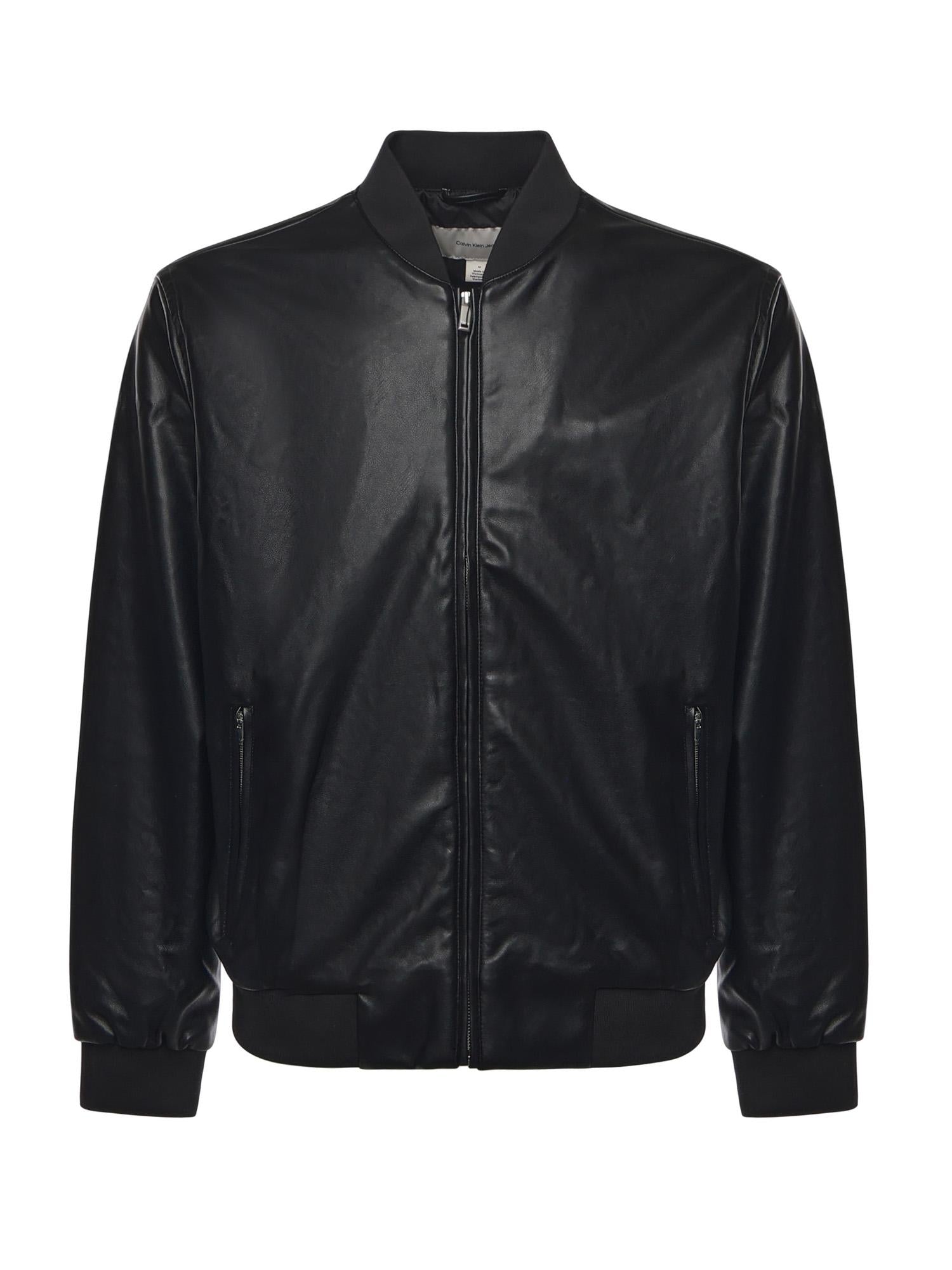 Giubbotto bomber in ecopelle LV04RC407G UB1 CALVIN KLEIN 