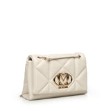 Borsa a spalla trapuntata Embossed JC4041PP0NLC0 110 LOVE MOSCHINO 
