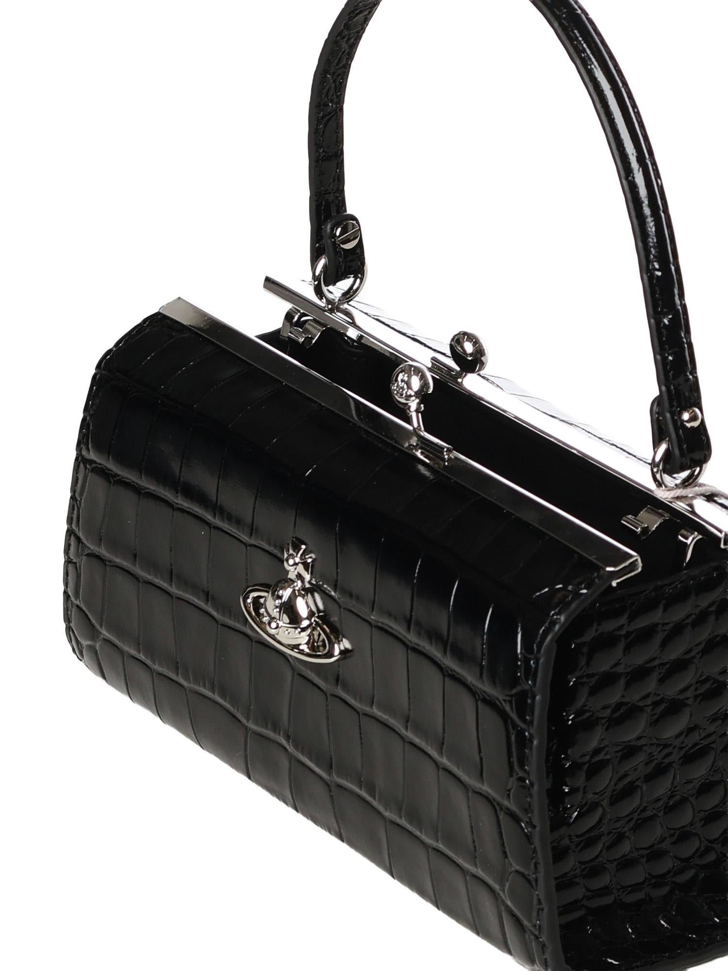 Borsa Doll XL in pelle 4B01000QW L0098N401 VIVIENNE WESTWOOD 