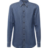 Camicia in denim G5IX8D G8LP1S9001 DOLCE & GABBANA 