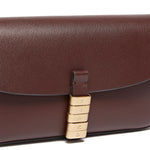 Borsa a spalla media Saddle Flat in pelle 105349 A1ZXR49Q PINKO 