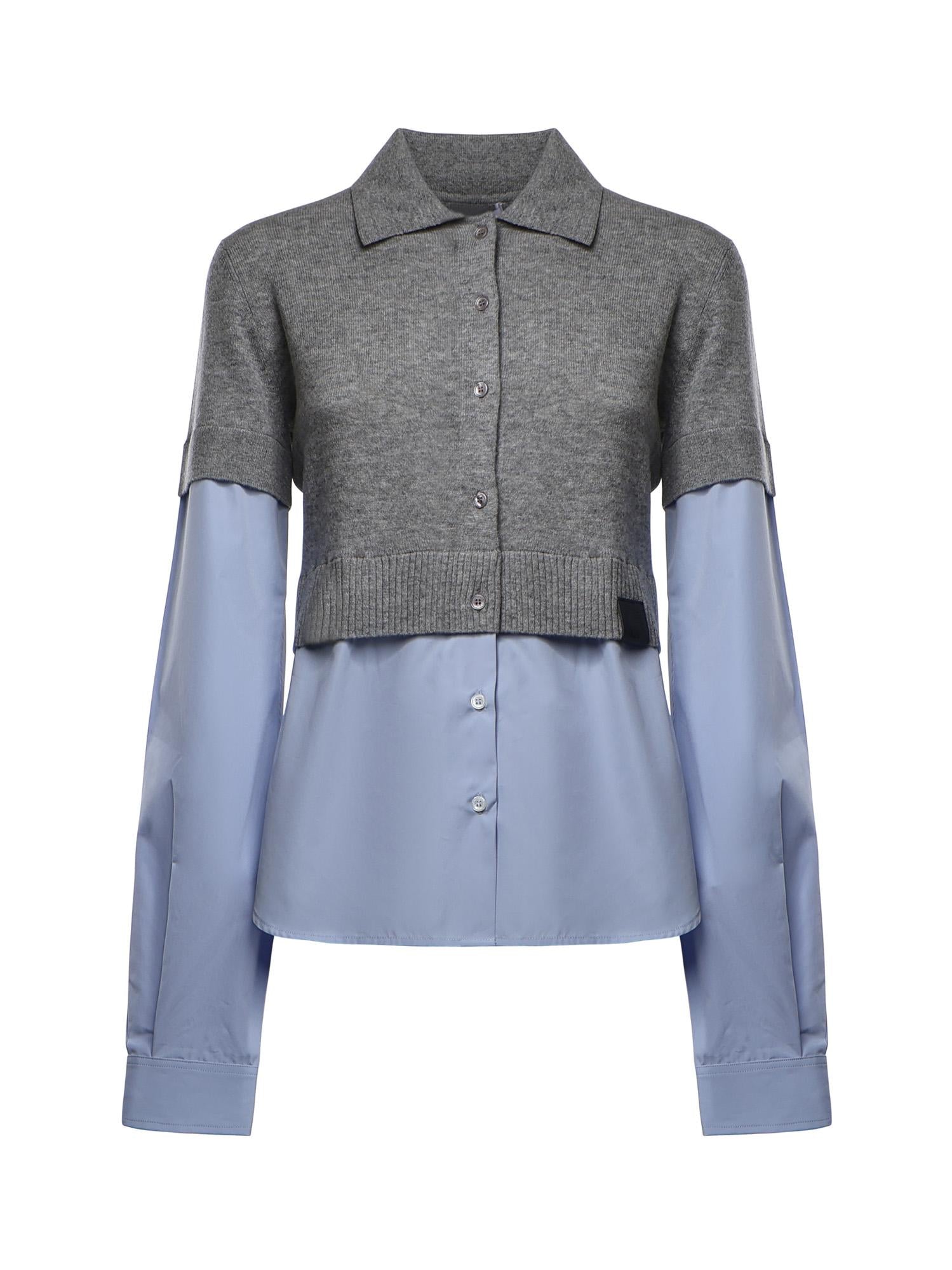 Cardigan-camicia in maglia 6K1237 3S26581262 STELLA McCARTNEY 