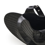 Borsa Croco Heart in pelle COPBA112F6075 BLK COPERNI 