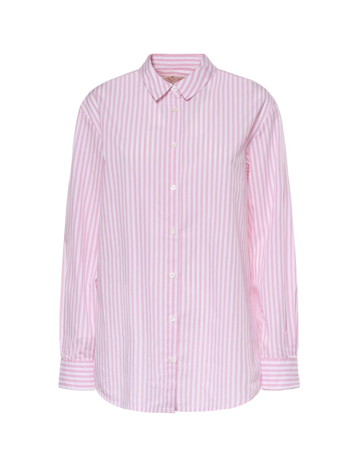Camicia in cotone a righe con ricamo BRIG001 01365L MC2 SAINT BARTH 