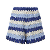 Shorts Meave in crochet a righe MEA002 00585L MC2 SAINT BARTH 