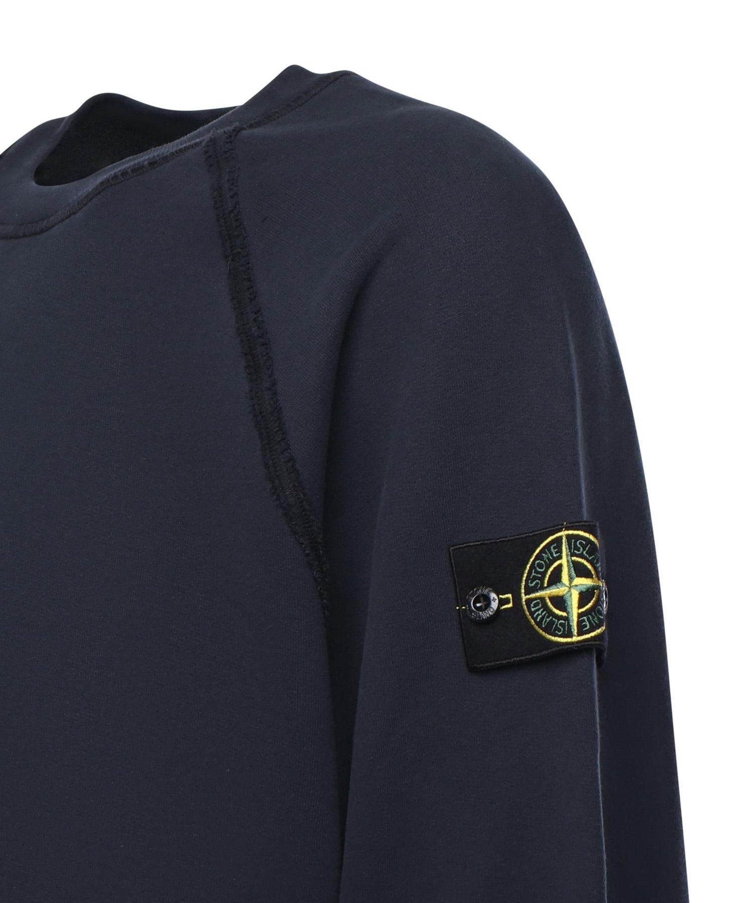Felpa in cotone biologico con logo K2S156100022 S0A20V0020 STONE ISLAND 