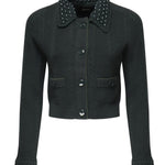 Giacca cropped in maglia 105485 A2QZX34 PINKO 