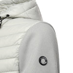 Giubbino con cappuccio e logo MK9940039 MASTICE MARKUP 