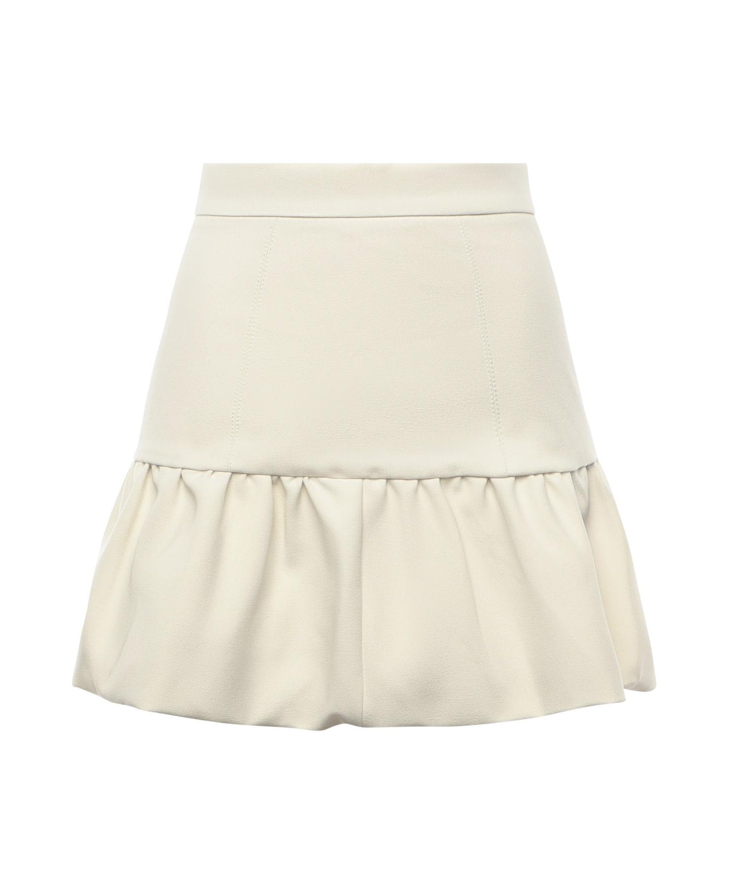 Minigonna con balza 105767 A2QVZ00 PINKO 