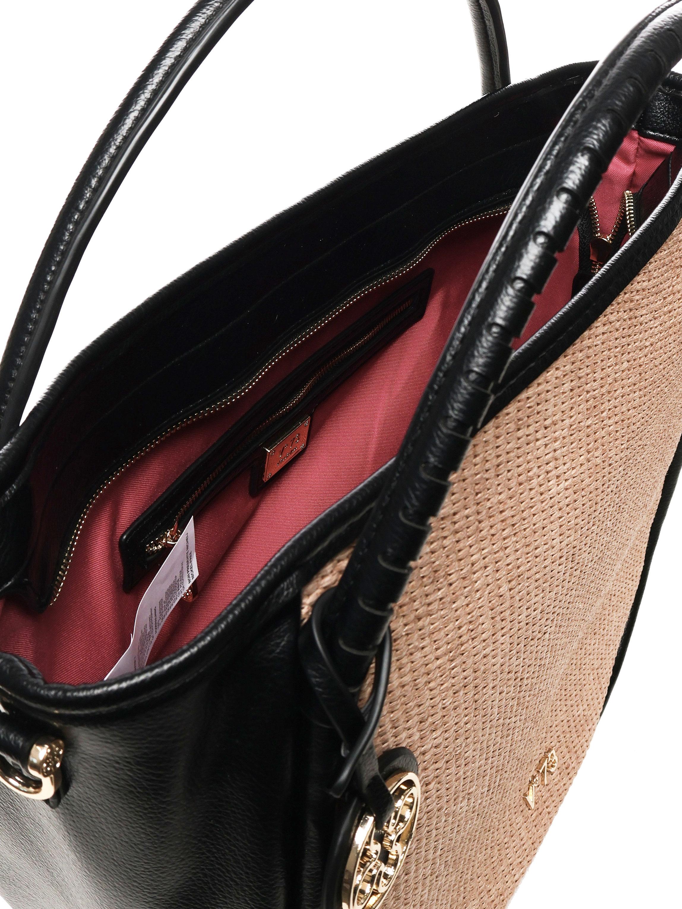 Borsa Flaminia 73BS90001 FLAMINIANATURALE/NERO V° 73 