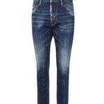 Jeans con baffatura<BR/><BR/> S74LB1677 S30309470 DSQUARED2 