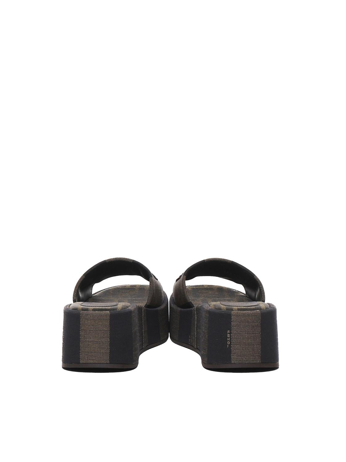 Flatform Fendi Sunshine in tessuto 8R8515 AORHF1P95 FENDI 