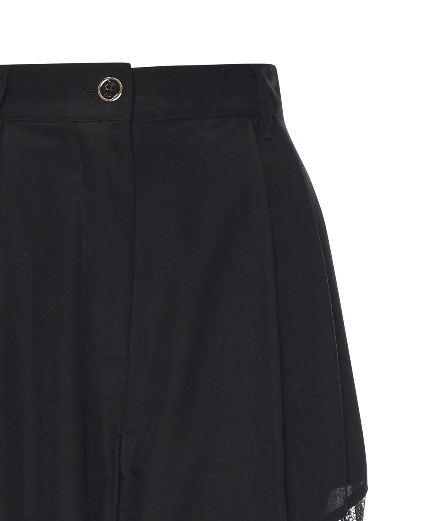 Pantalone Nacy con inserti in pizzo 106275 A336Z99 PINKO 