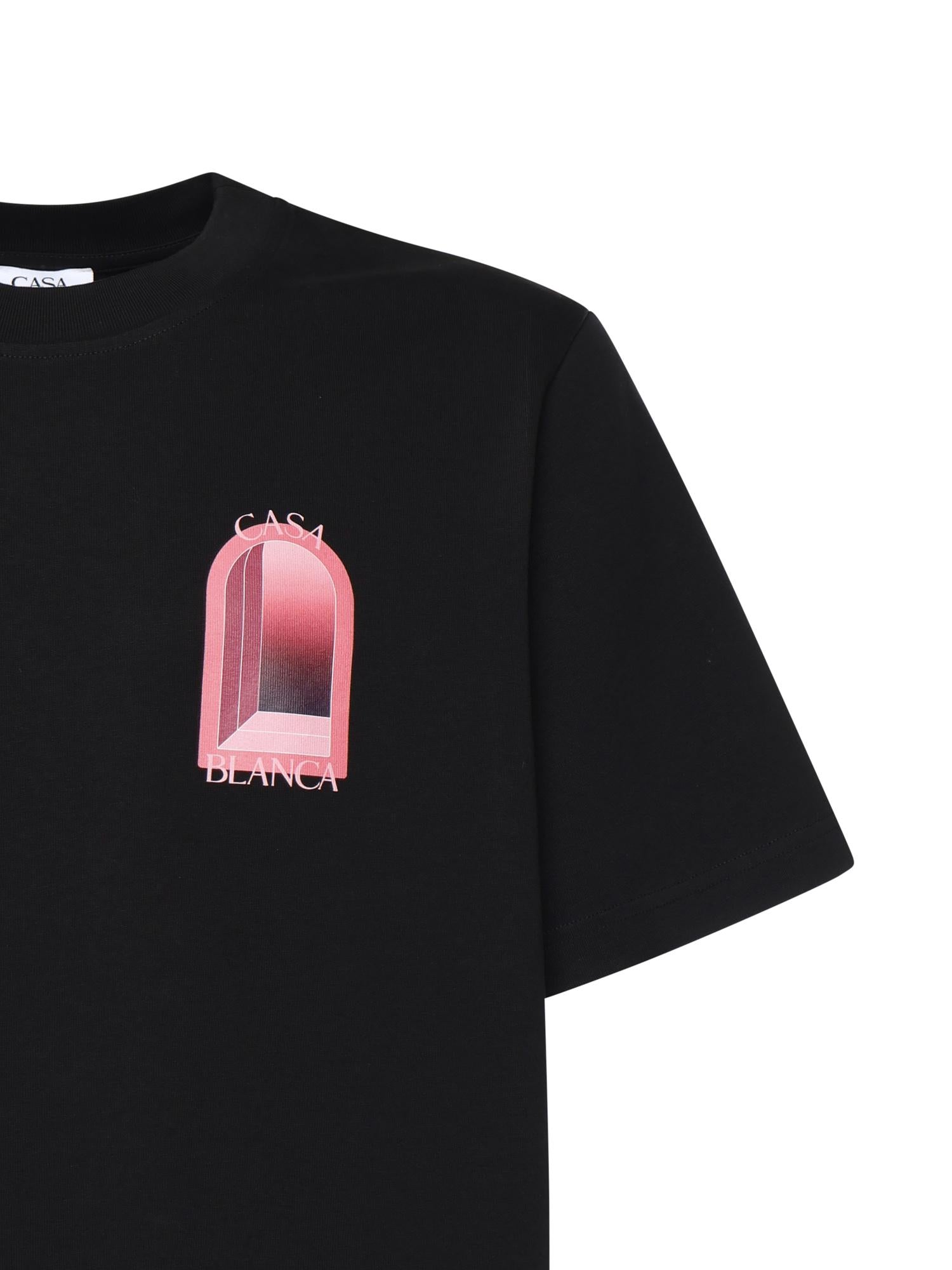 T-shirt in cotone con logo MSS26JTS001 11 CASABLANCA 