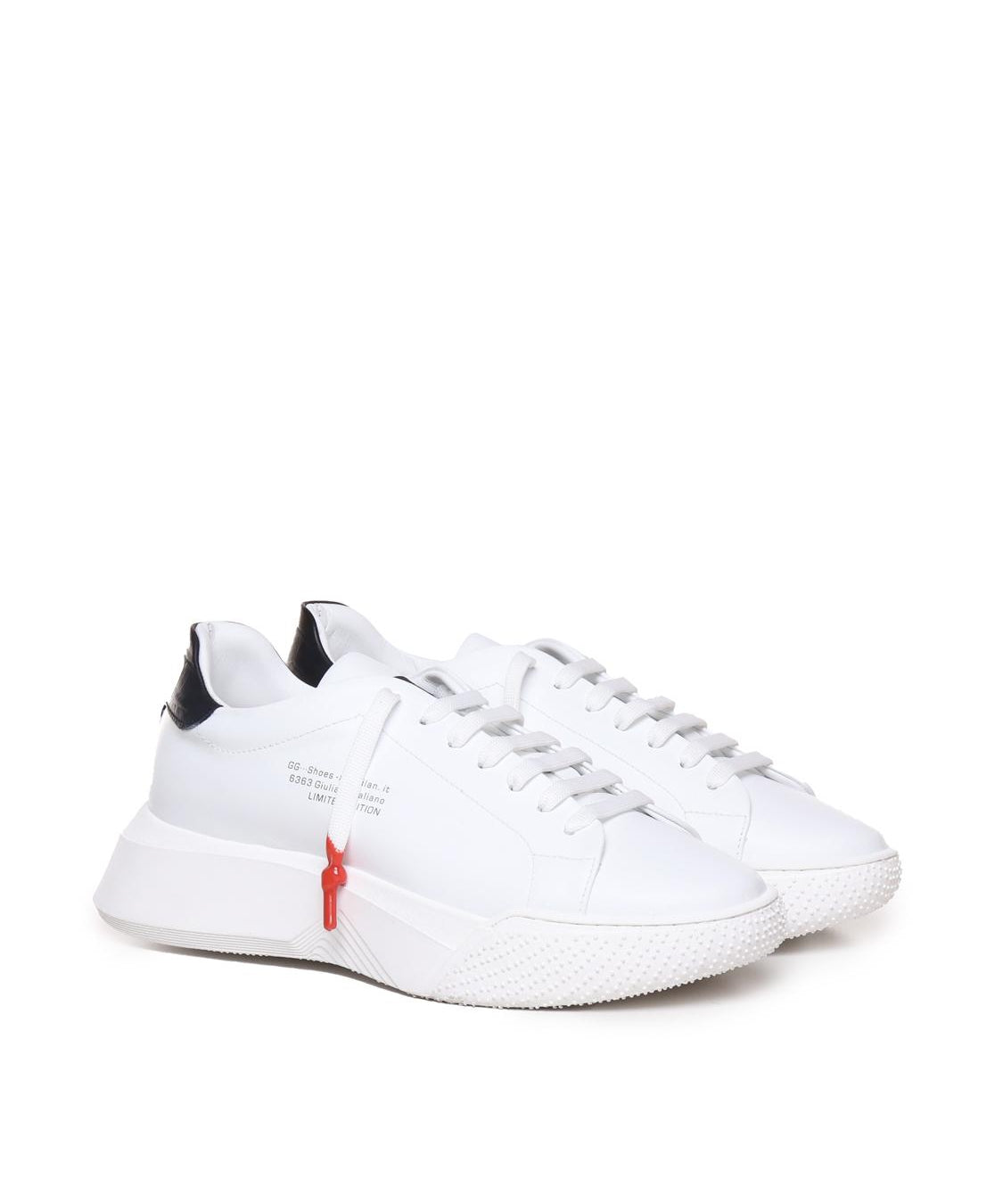 Sneakers Nemesis in nappa NEMESIS 2 NAPPA/COCCOBIANCO/NERO GIULIANO GALIANO 
