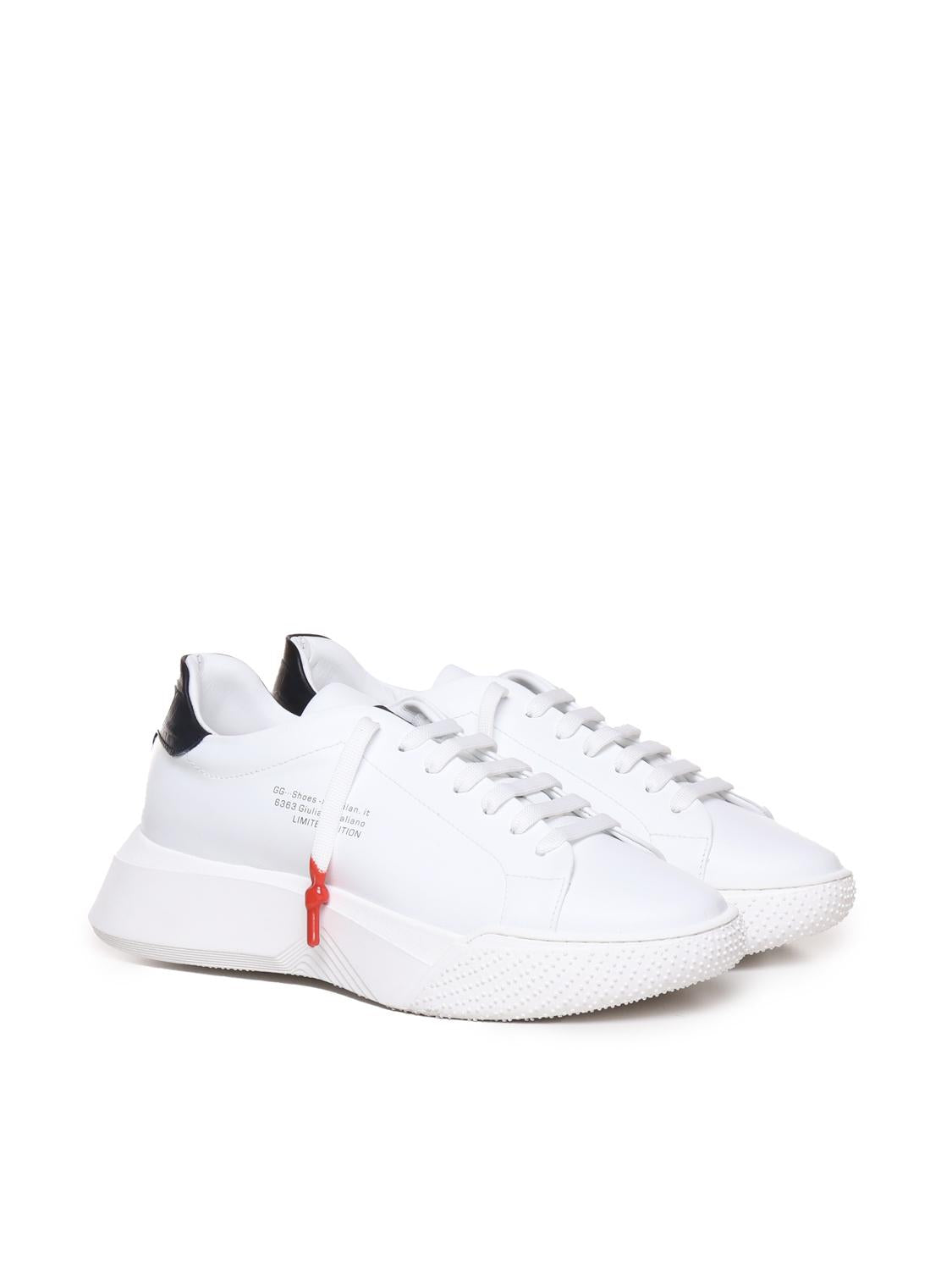 Sneakers Nemesis in nappa NEMESIS 2 NAPPA/COCCOBIANCO/NERO GIULIANO GALIANO 