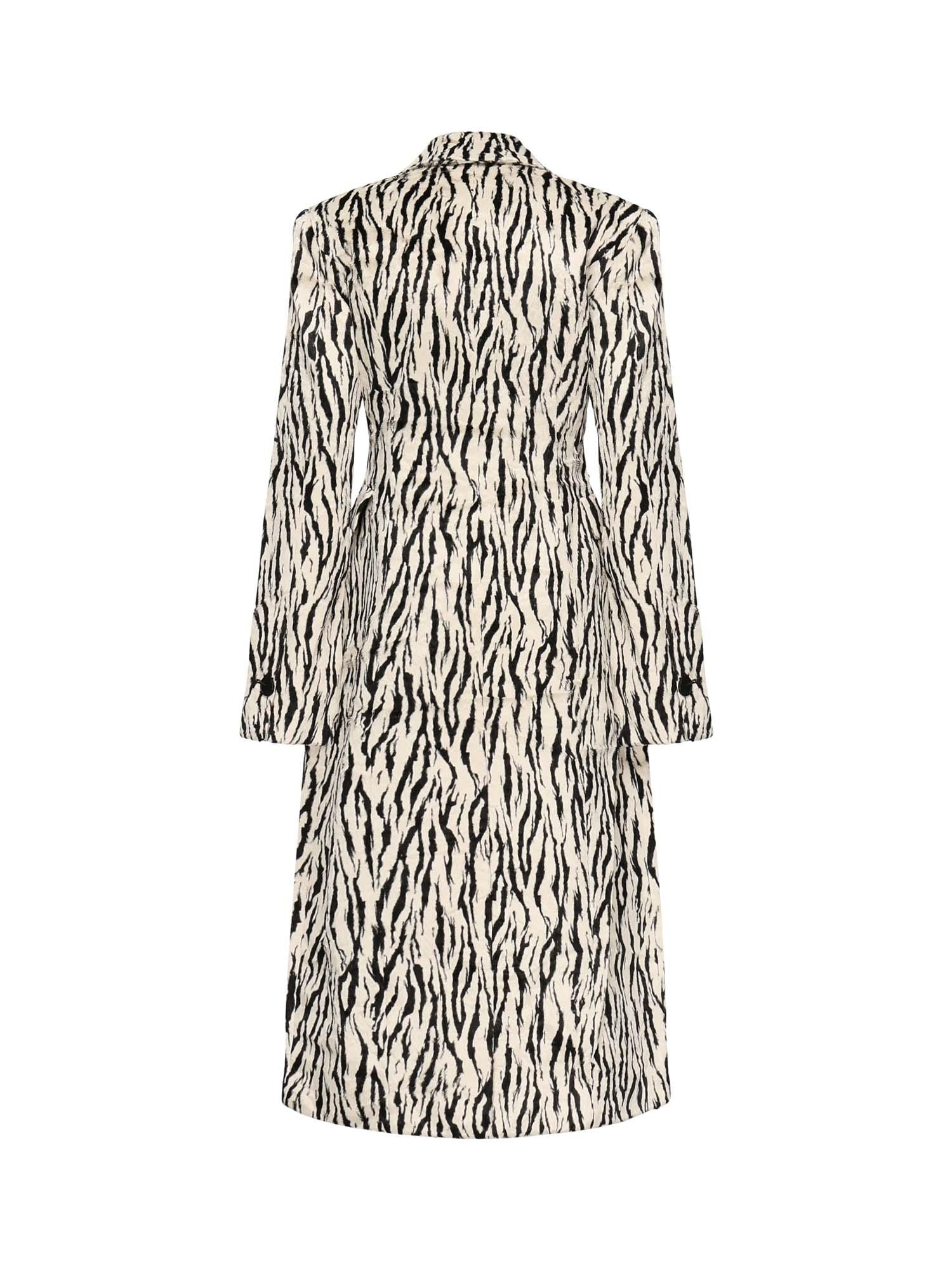 Cappotto in pelliccia sintetica stampata 115047 858 ROTATE 