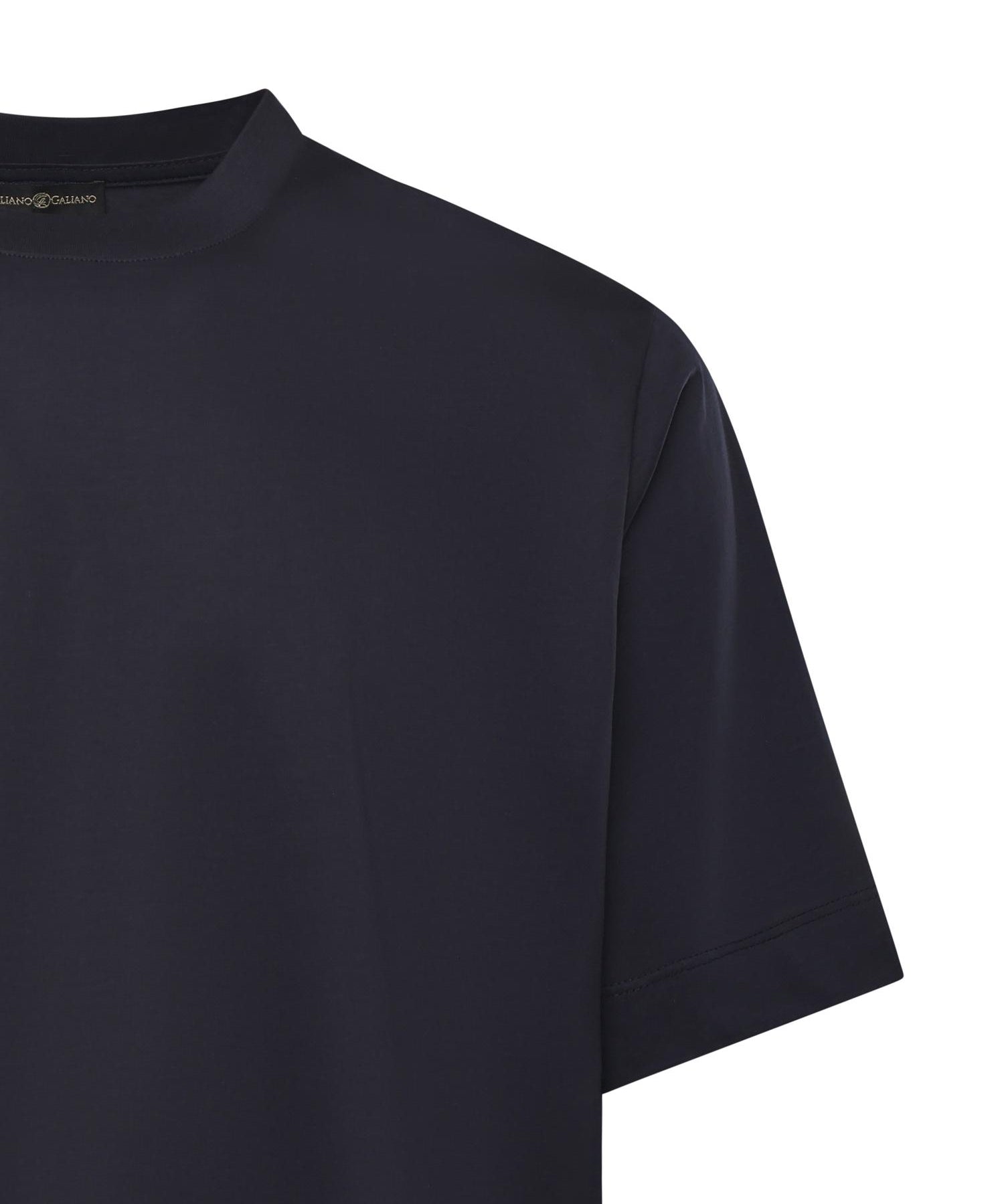 T-shirt Aigue in cotone AIGUE BLU GIULIANO GALIANO 