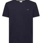 T-shirt in piquet di cotone T45120 07 SUN 68 