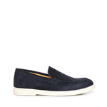 Mocassini Luxe in camoscio LUXE CAMOSCIOBLU GIULIANO GALIANO 