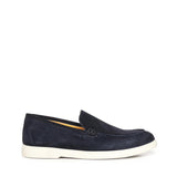Mocassini Luxe in camoscio LUXE CAMOSCIOBLU GIULIANO GALIANO 