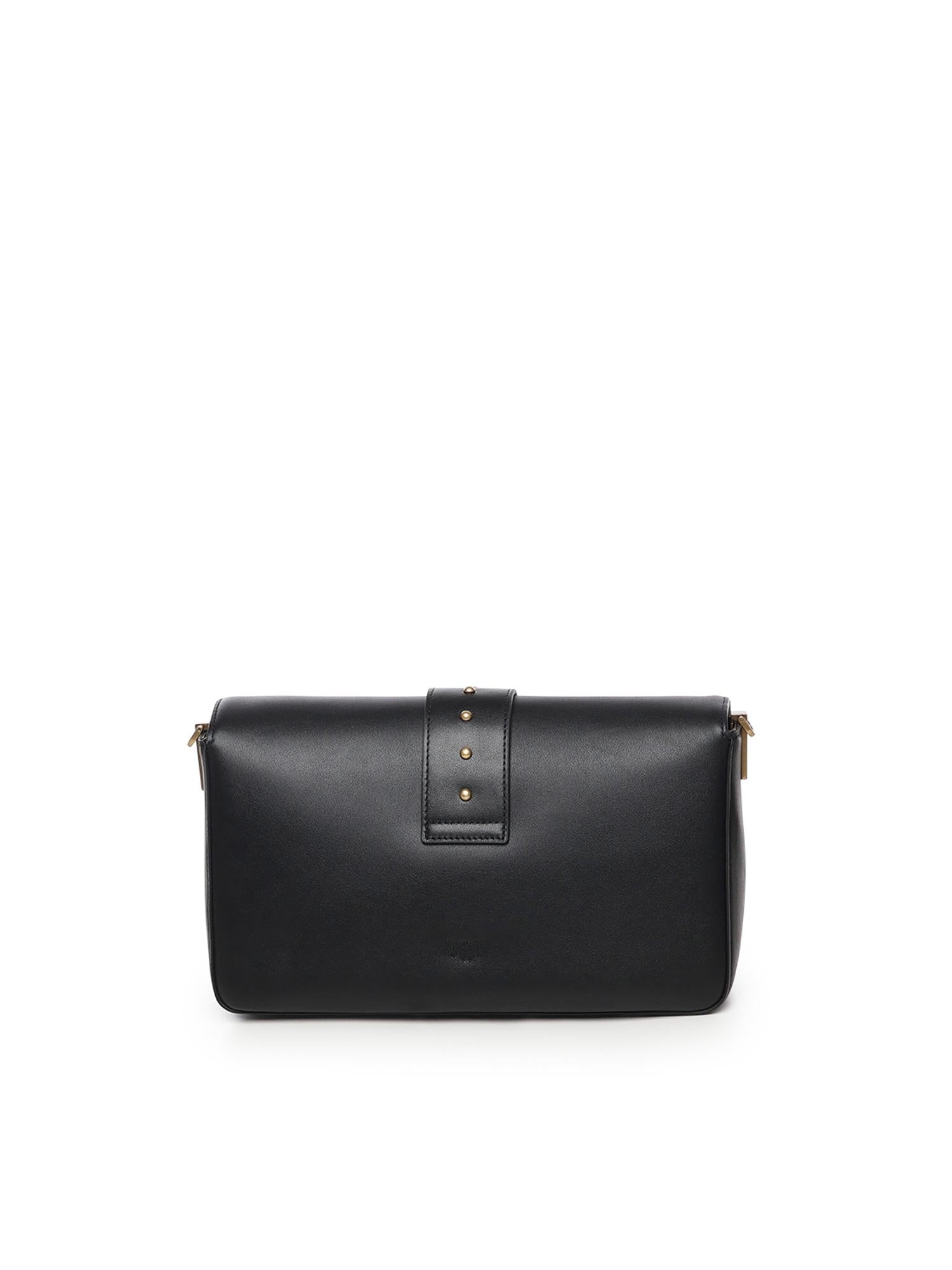 Borsa Love Bag One Slouchy in pelle 105823 A0QOZ99Q PINKO 