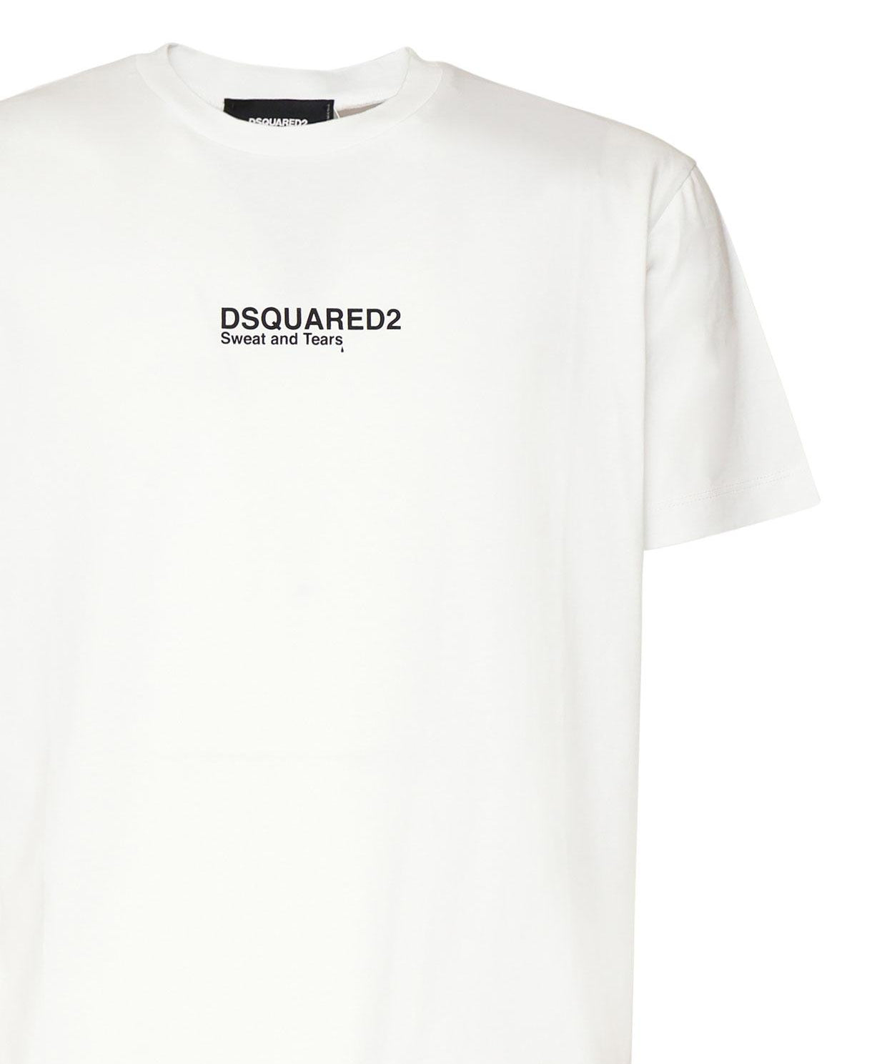 T-shirt con logo S74GD0946 D20020100 DSQUARED2 