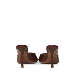 Mule Connie in vernice CONNIE VERNICEBROWN GIULIANO GALIANO 