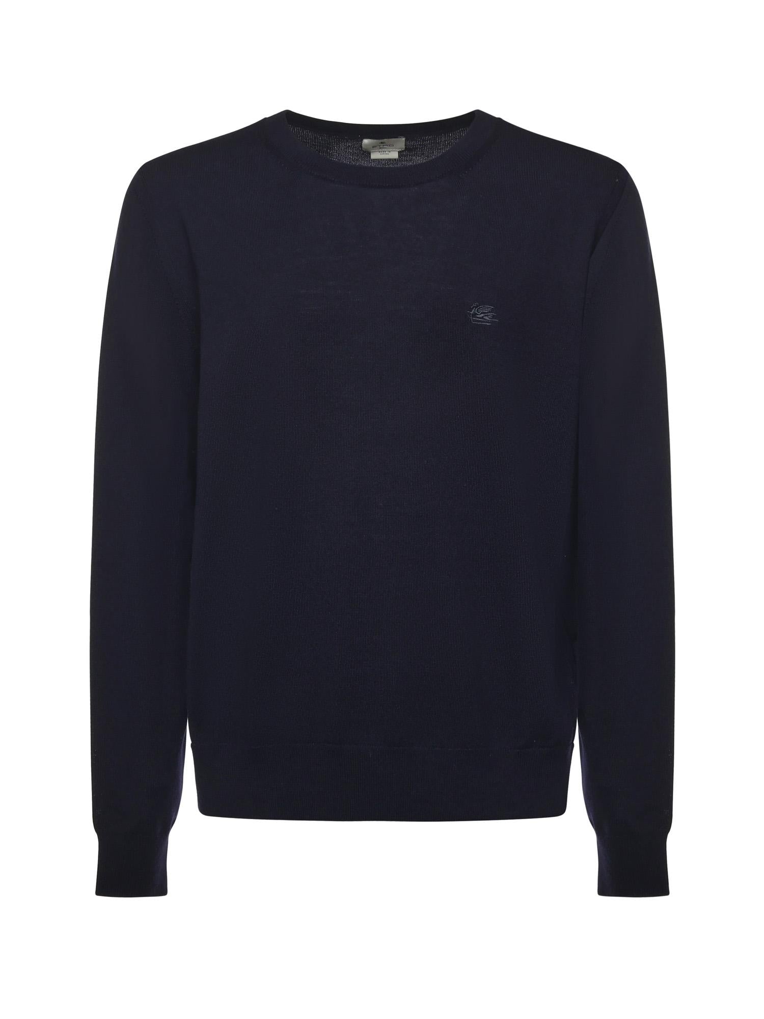 Maglione in lana con monogram ricamato MRKF0096 AL291B0665 ETRO 