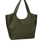 Borsa shopper in tessuto trapunta puzzle 104536 A1EUX25Q PINKO 