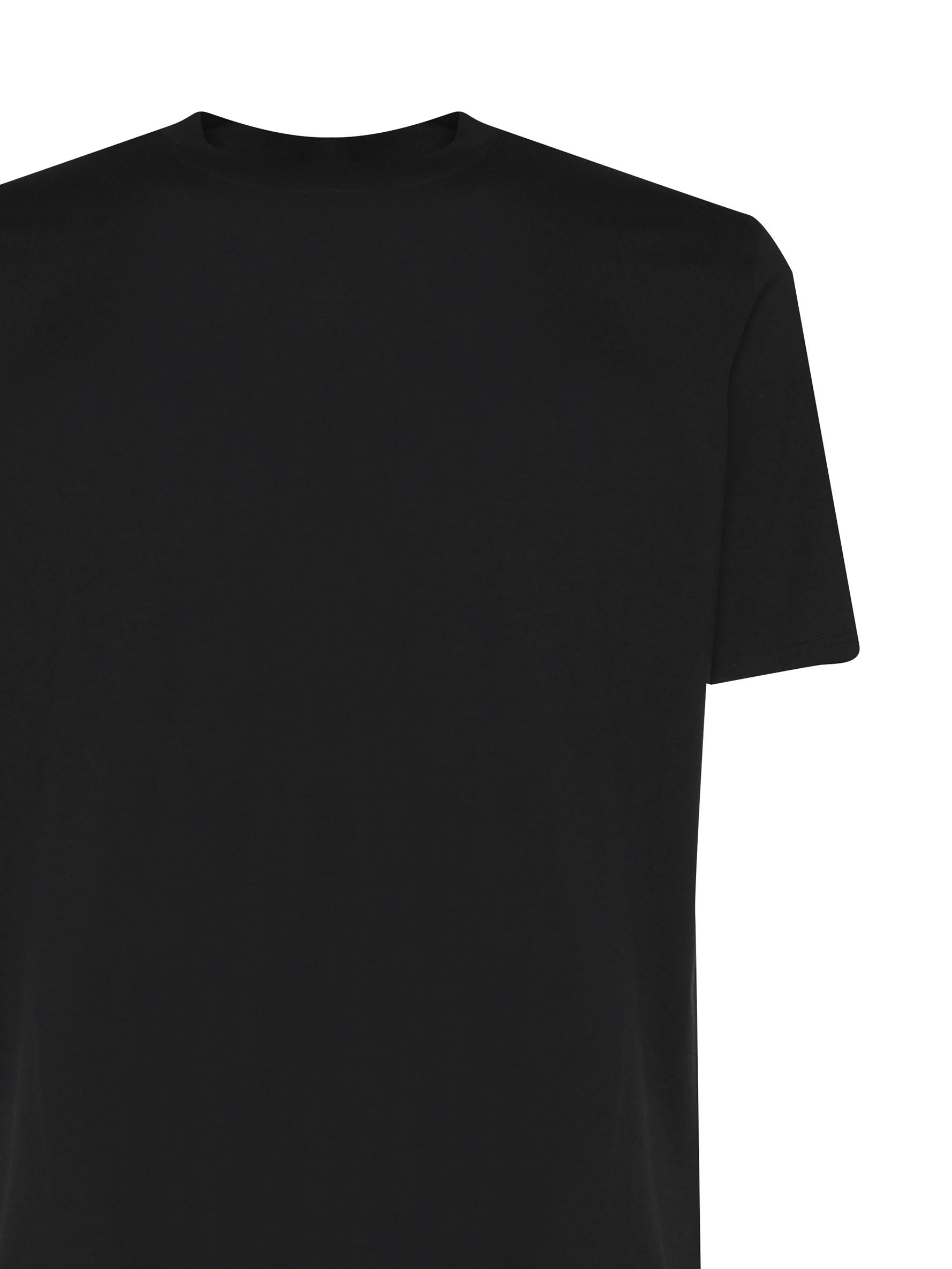 T-shirt Vice in cotone premium VICE NERO GIULIANO GALIANO 