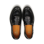 Mocassino Franky in pelle FRANKYE ABRASIVATONERO/ARANCIO GIULIANO GALIANO 