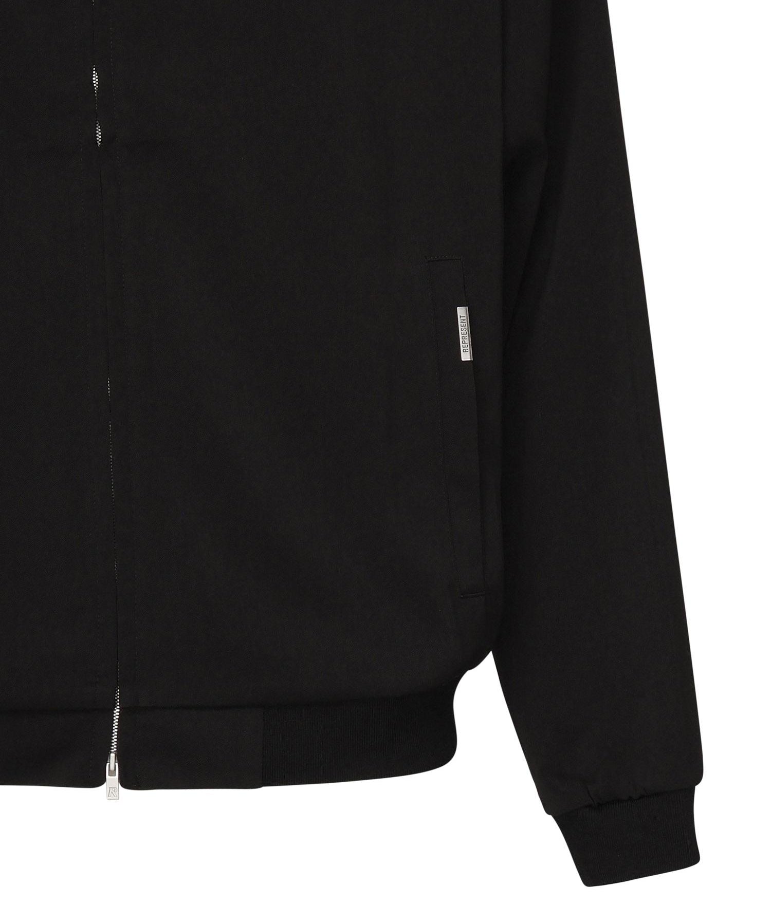 Felpa con zip 'Initial' INM1707 001 REPRESENT 