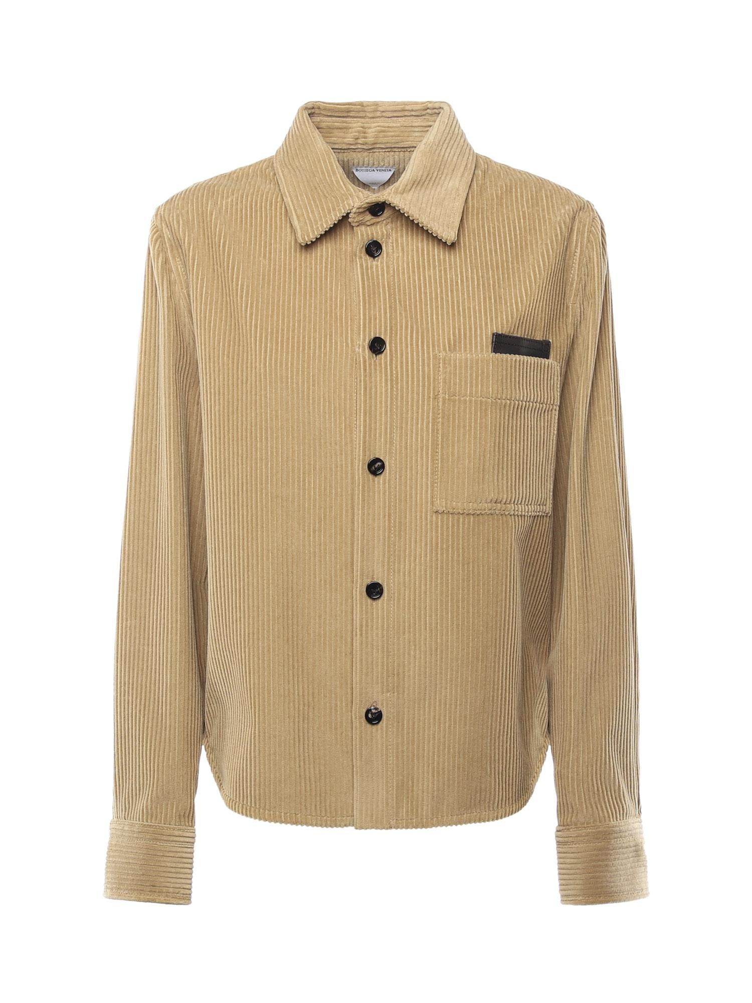 Camicia in velluto a coste 845556 V4CY01434 BOTTEGA VENETA 