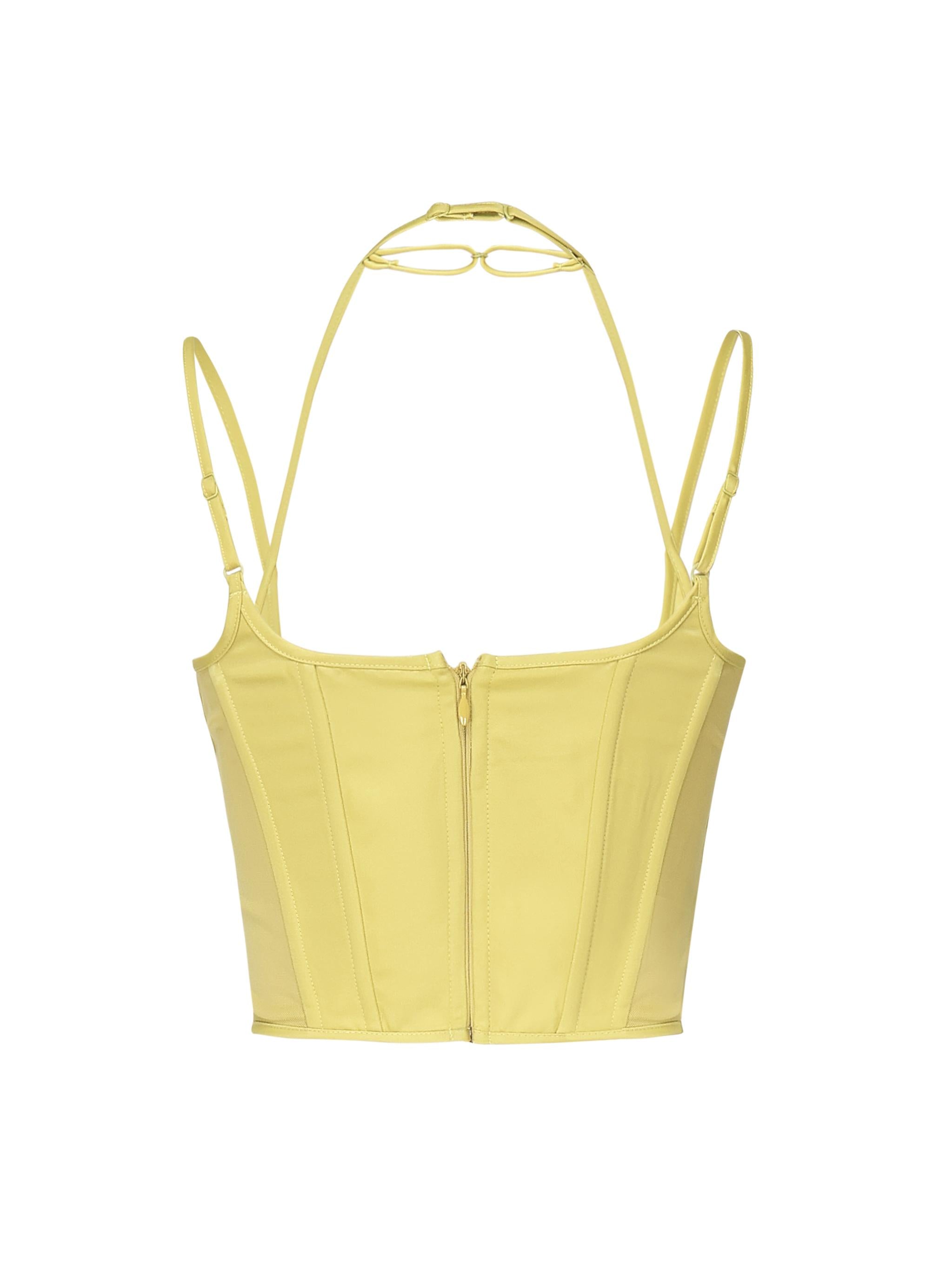 Top bustier senza maniche 104851 A2DLT52 PINKO 