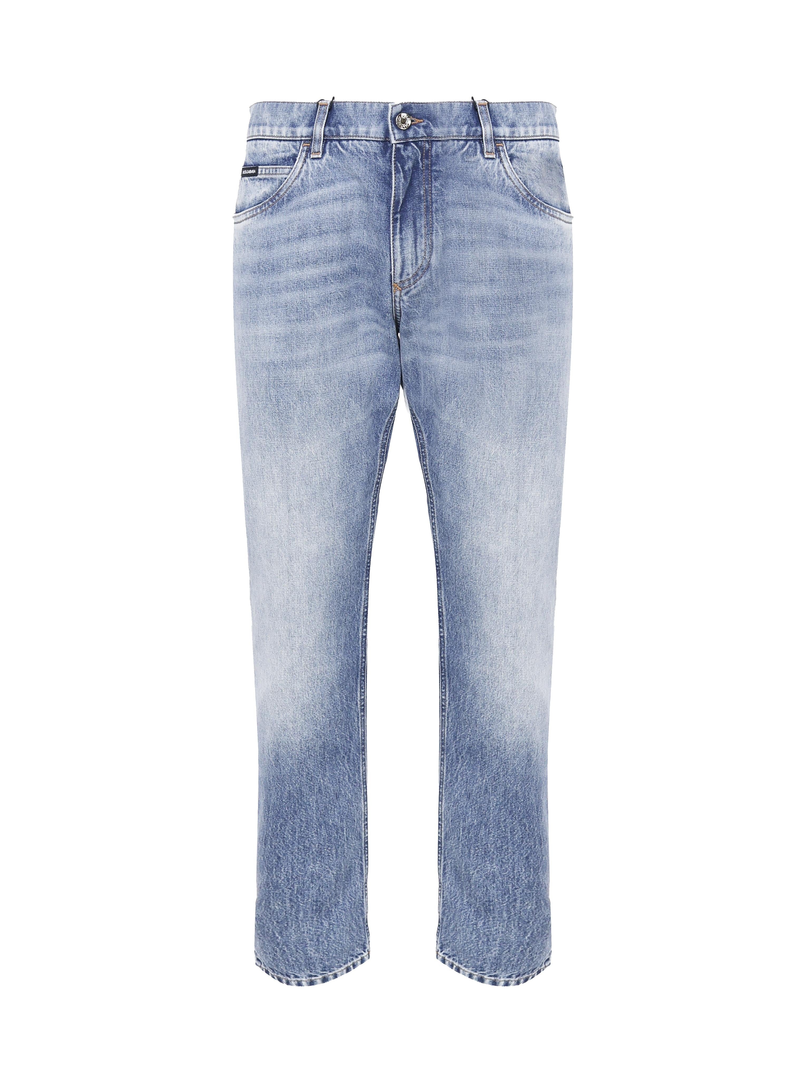 Jeans cinque tasche in denim di cotone GYJCCD G8KY2S9001 DOLCE & GABBANA 