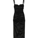 Abito longuette drapeggiato F6TUZT FURADN000 DOLCE & GABBANA 
